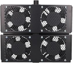 Extralink, Ventilator Panel, 4 Ventilatoren, für Serverschrank Standschrank, 19 Zoll Netzwerksch…