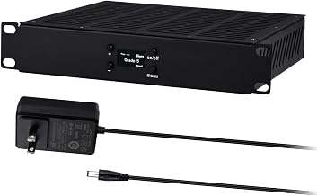 GeeekPi 10-Zoll 1U Rackmontage-Kühl-Lüftertray mit 12V 2A Netzteil