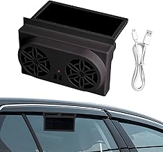 Auto Fenster Lüfter Solar angetrieben | Kühlende Solarenergie angetriebene Auto Ventilator | Wi…