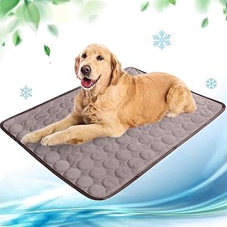 NIBESSER Kühlmatte für Hunde Selbst Kühlende Hundematte Sommer | hundematte für Zuhause Unter…