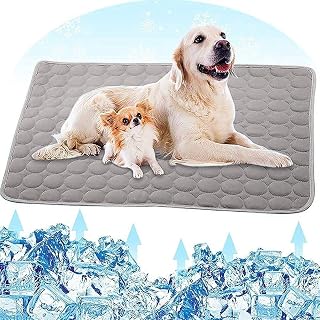 Kühlmatte für Hunde Hundematte Bett Kühldecke Kühlkissen für Katzen Waschbar Haustiere70*100cm