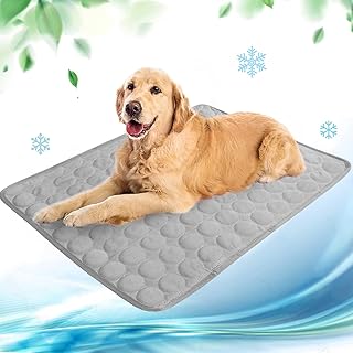 NIBESSER Kühlmatte für Hunde Selbst Kühlende Hundematte Sommer | hundematte für Zuhause Unter…