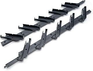 Lamellenpergola Bausatz aus verstärktem Kunststoff, Anthrazit – Verstellbares Sonnenschutz-Sys…
