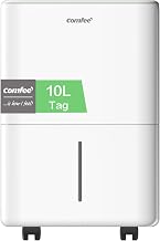 COMFEE Luftentfeuchter 10 Liter/Tag, geeignet für Räume von ca. 40 Kubikmetern (16 Quadratmeter…