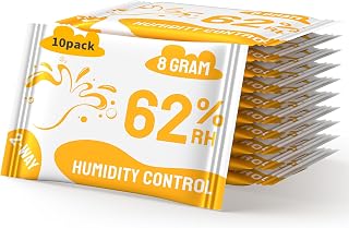 2-Wege Feuchtigkeitsregulierung 62% Luftfeuchtigkeit Terpene & Aromaschutz, 8g Feuchtigkeitsregle…