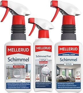 MELLERUD Schimmel Frei Set | Effektive Schimmelbekämpfung und Langzeitschutz für Wände, Decken…