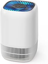AROEVE Luftreiniger mit H13 HEPA 3-Stufen-Filter, Luftreiniger für Schlafzimmer, 5W Energieverbr…