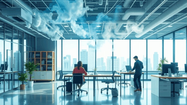 Frische Luft steigert Büro-Produktivität